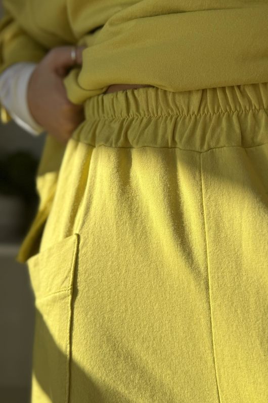 Lagen Shelby Sweatshirt Barrel Pant Bamboo 